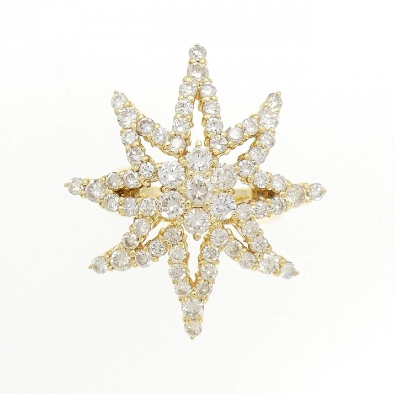 Nhẫn kim cương K18YG 2.04CT 670976