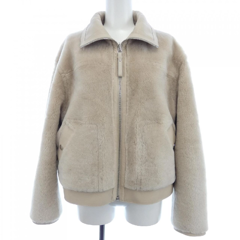 Áo khoác lông cừu HERMES 634310