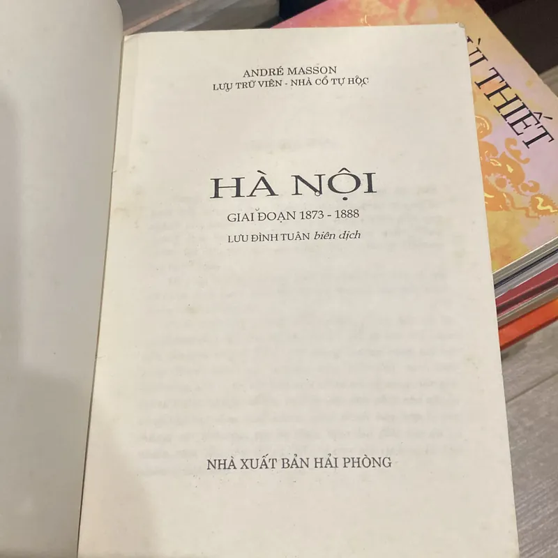 HÀ NỘI, GIAI ĐOẠN 1873-1888 (XB 2003) 699269