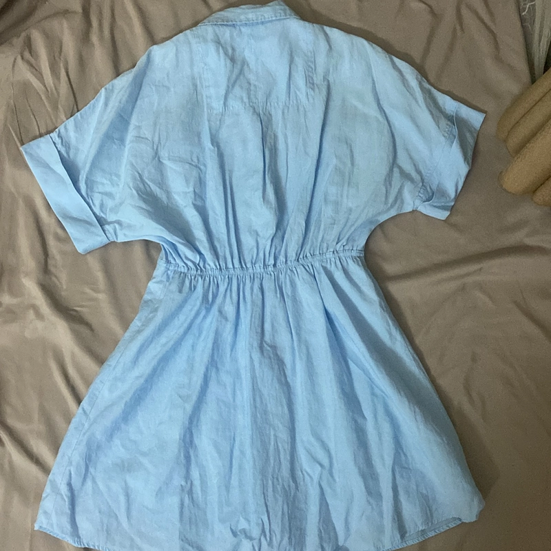 Đầm ngắn cổ sơ mi - Zara 475075