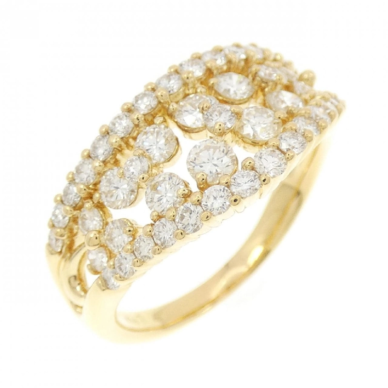 Nhẫn kim cương K18YG 1.41CT - Hàng hiệu Authentic 850083