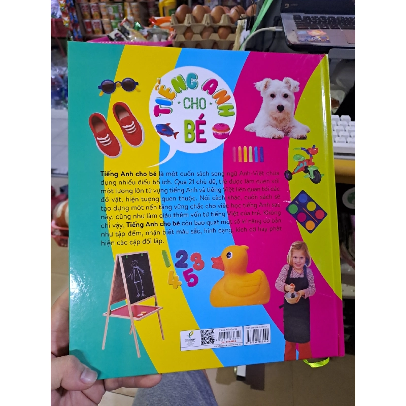 Tiếng anh cho bé cuốn sách cầu vòng mới 90% sách màu MẸ VÀ BÉ HCM1709 924133