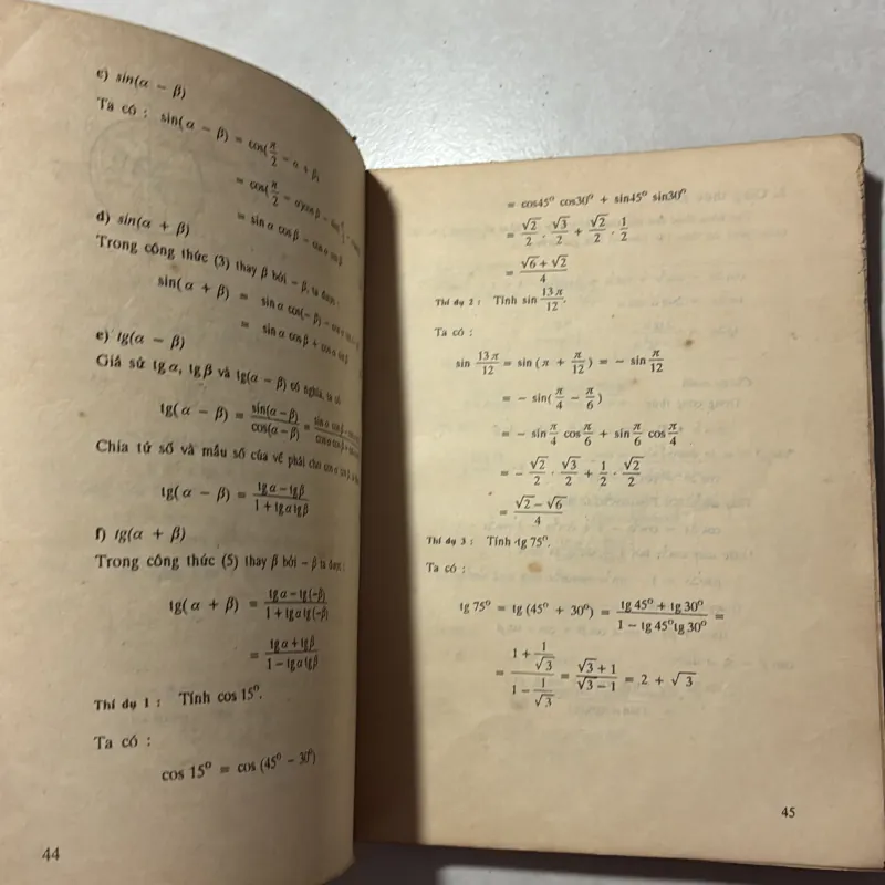 Đại số và giải tích 11 - Trần Văn Hạo - 1991s 797138