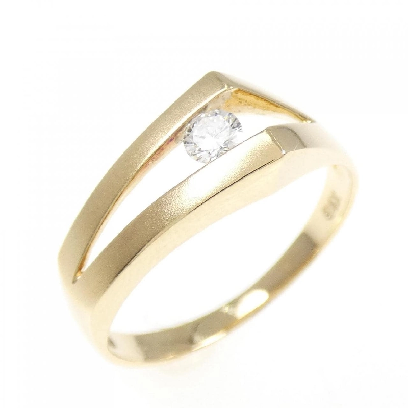 Nhẫn kim cương K18YG 0.10CT 670324