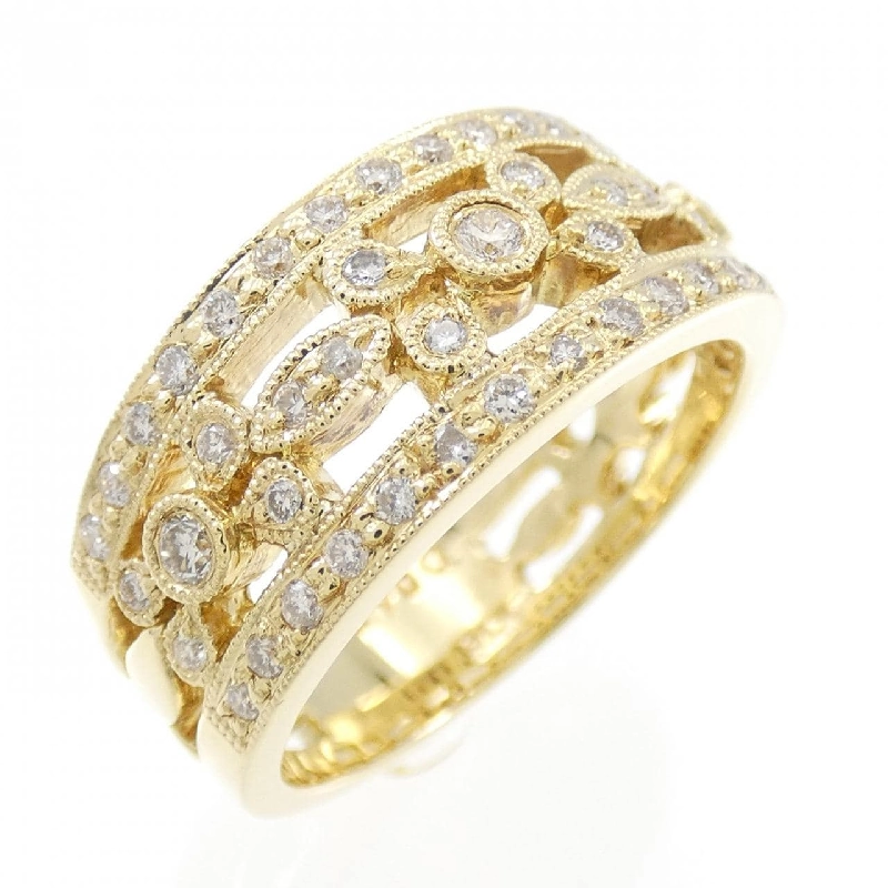 Nhẫn kim cương K18YG 0.40CT 670925