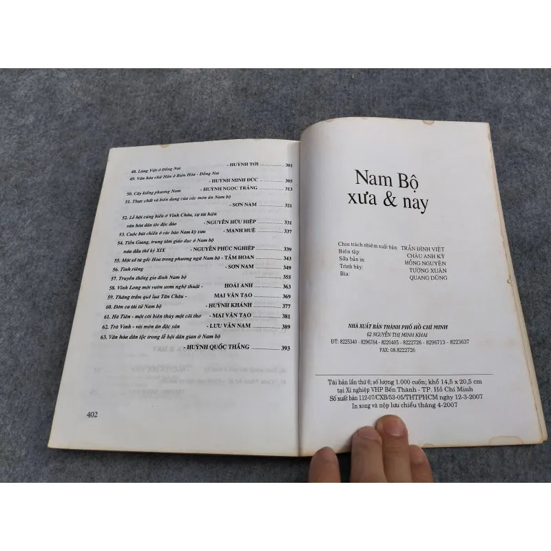 NAM BỘ XƯA & NAY 957493