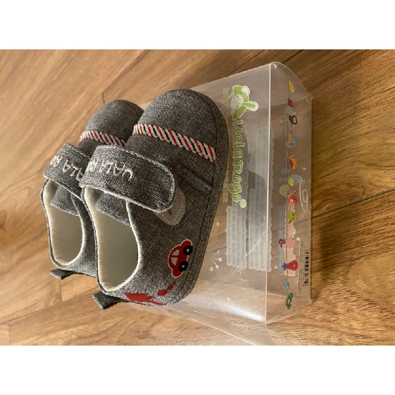 Giày Uala Rogo tập đi cho bé hình ô tô 304