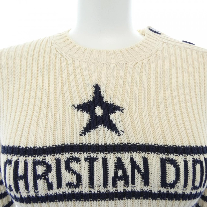 クリスチャンディオール CHRISTIAN DIOR DIOR MARINIERE DIORIVIERA 244S10AM730 ニット - Hàng hiệu Authentic 774790