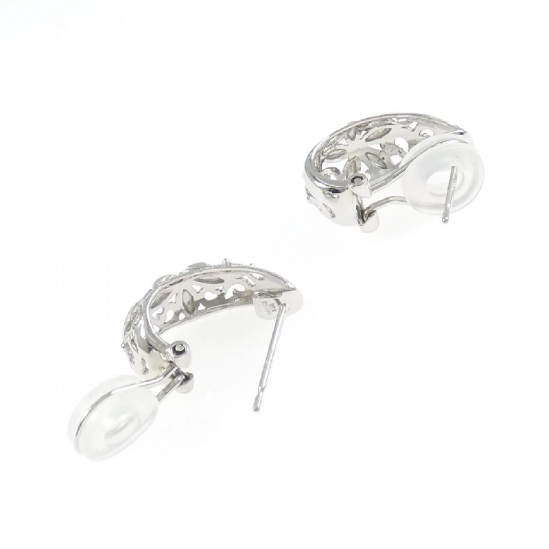 Bông tai hoa ba màu K18 - Hàng hiệu Authentic 868495