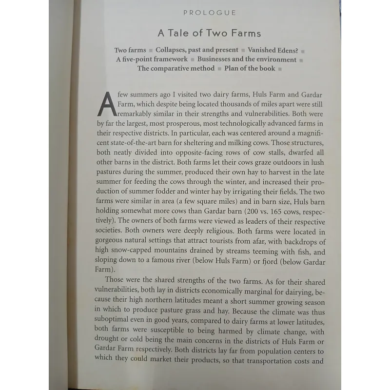 COLLAPSE: HOW SOCIETIES CHOOSE TO FAIL OR SUCEED 553327