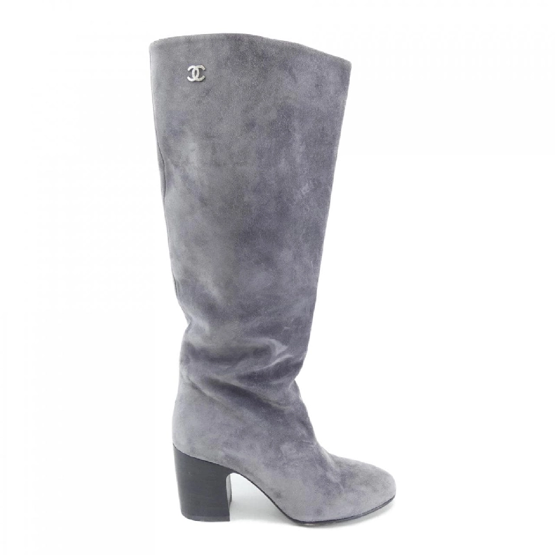 【Khuyến mãi】Giày bốt dài CHANEL 663989