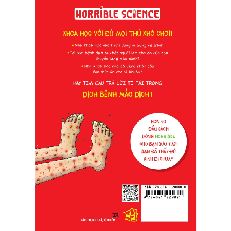 Horrible Science - Dịch Bệnh Mắc Dịch - Nick Arnold, Tony De Saulles 294849