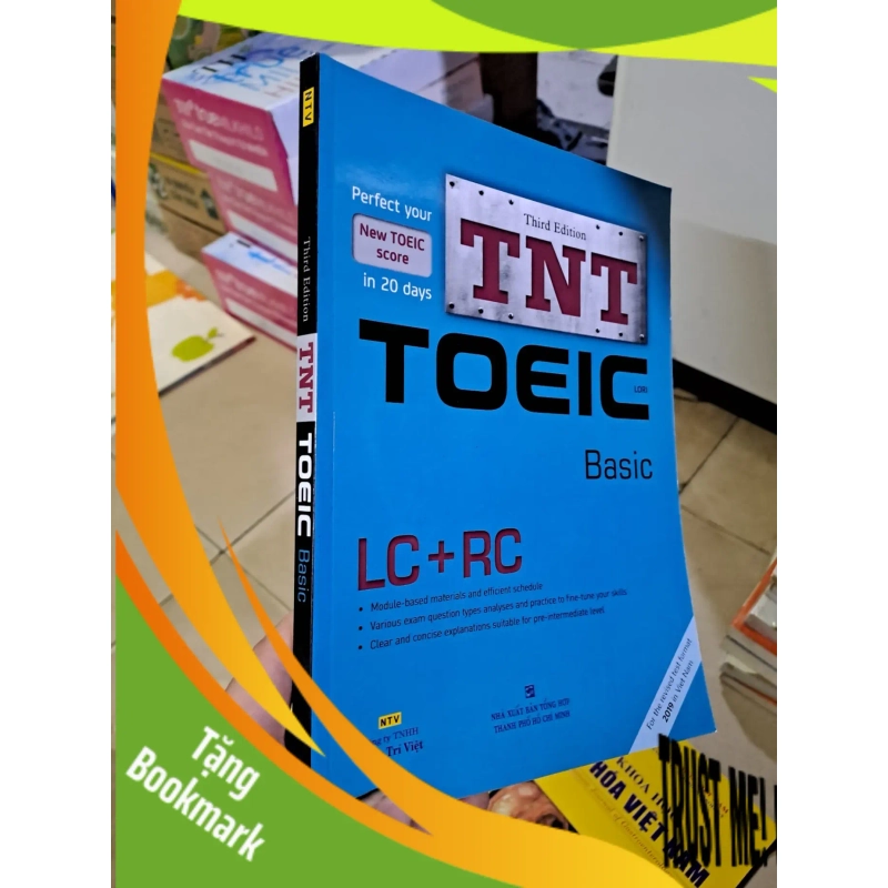 (TẶNG BOOKMARK) TNT Toeic basic LC+RC mới 90% kèm CD 2019 RBK0808 HỌC NGOẠI NGỮ 954102