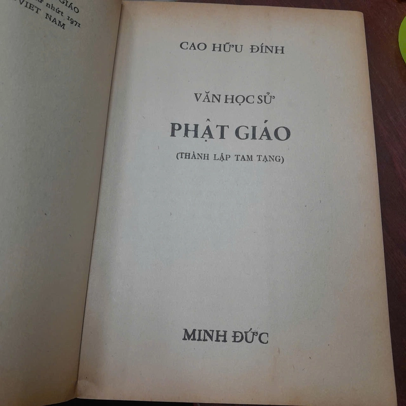 VĂN HỌC SỬ PHẬT GIÁO - CAO HỮU ĐÍNH 270578