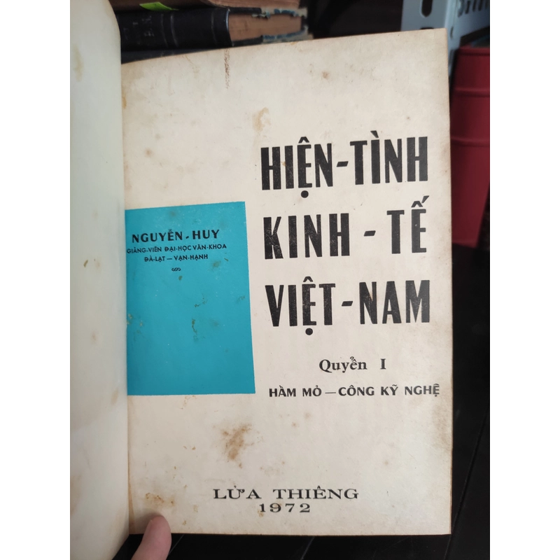 Hiện tình kinh tế Việt Nam - Gộp 2 quyển 299717