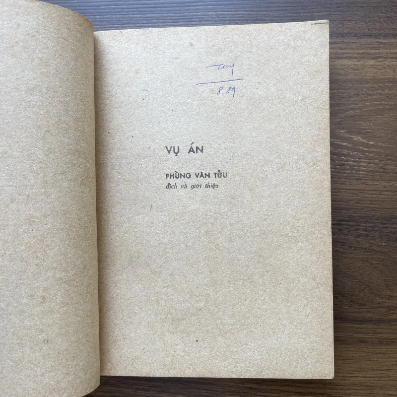 Vụ án hoá thân - Franx Kapka 977656