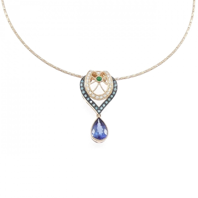 K18PG/K18BG Mặt dây chuyền Tanzanite 3.47CT - Hàng hiệu Chính hãng 856606