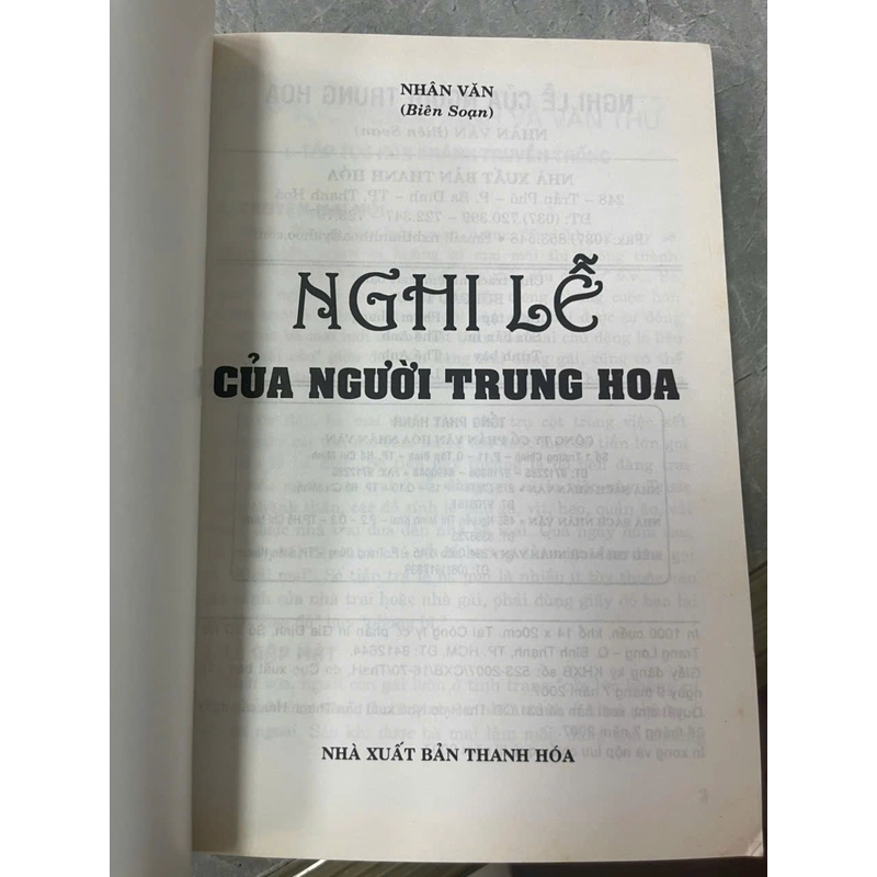 NGHI LỄ CỦA NGƯỜI TRUNG HOA 533972