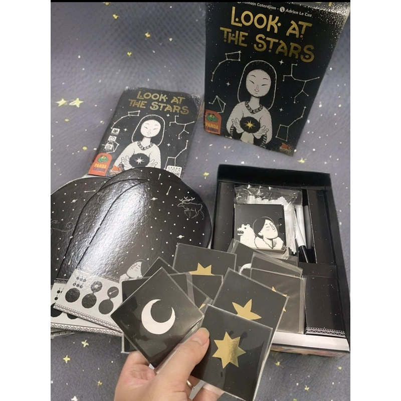 Look at the Stars boardgame lật vẽ flip/draw 474293