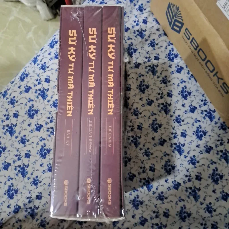 Sử ký (Tư mã Thiên) Bộ hộp mới 3 quyển 775786