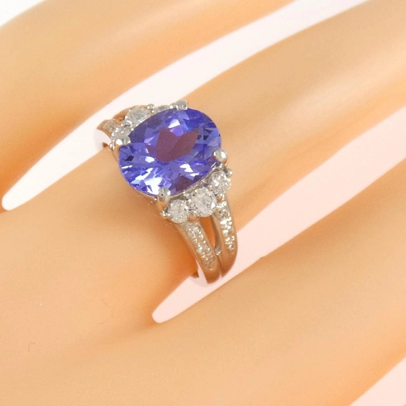 Nhẫn Tanzanite PT900 2.46CT - Hàng hiệu Authentic 855056