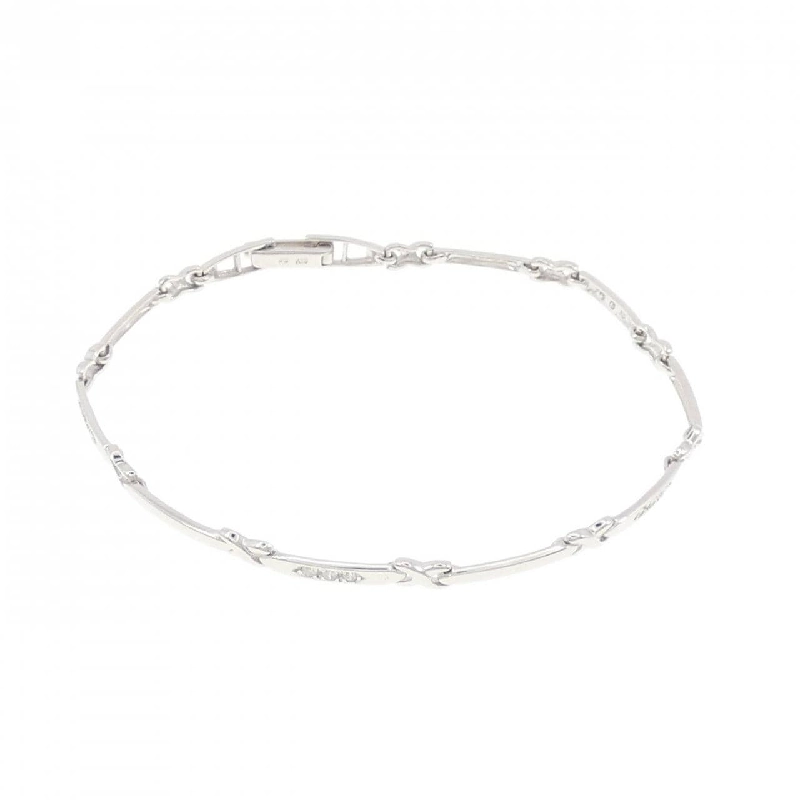 K18WG Vòng tay kim cương 0.12CT - Hàng hiệu Chính hãng 871028