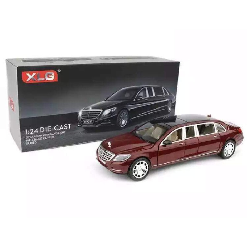 Xe mô hình Limo Mercedes S600 Pullman 47