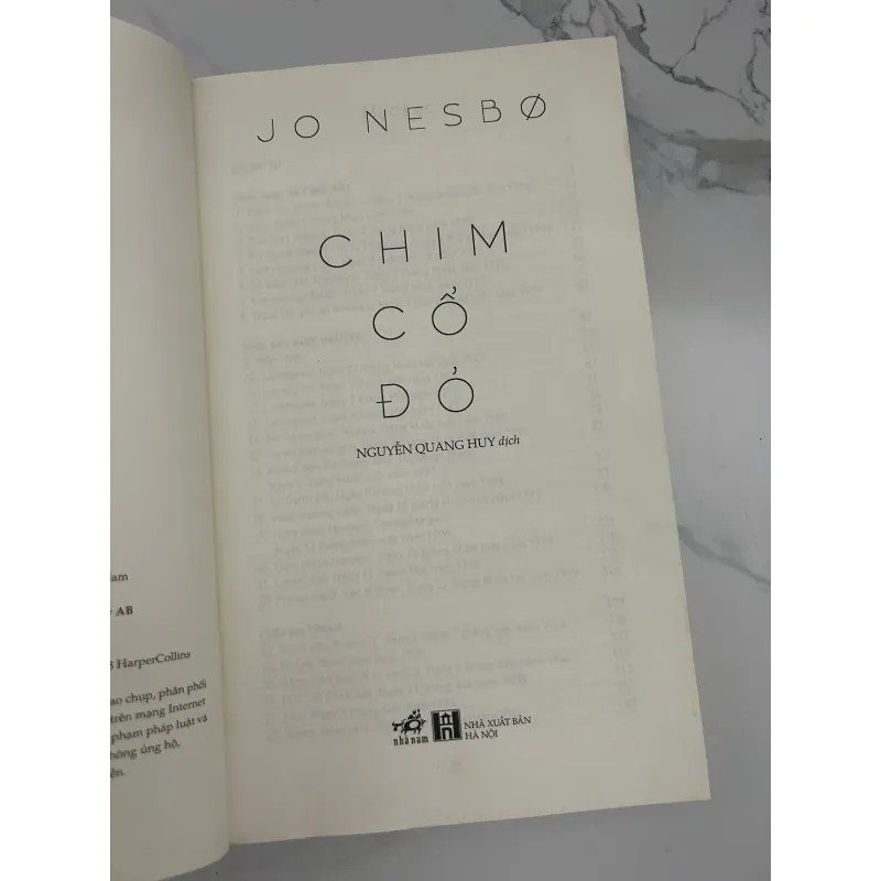 Chim Cổ Đỏ - Jo Nesbø - Tiểu thuyết trinh thám 1044185