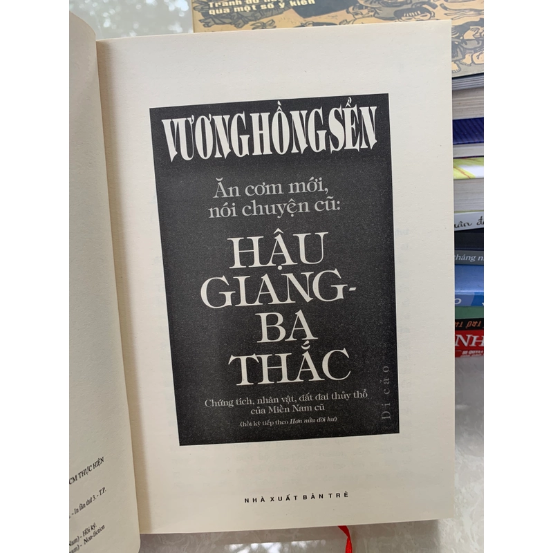 ĂN CƠM MỚI NÓI CHUYỆN CŨ: HẬU GIANG - BA THẮC (VƯƠNG HỒNG SỂN) 540919