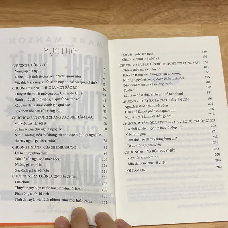 [New York Times Bestseller] NGHỆ THUẬT TINH TẾ CỦA VIỆC “ĐẾCH” QUAN TÂM - Mark Manson 1046736