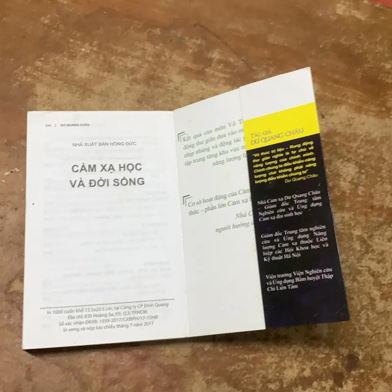 CẢM XẠ HỌC & ĐỜI SỐNG - DƯ QUANG CHÂU 777344