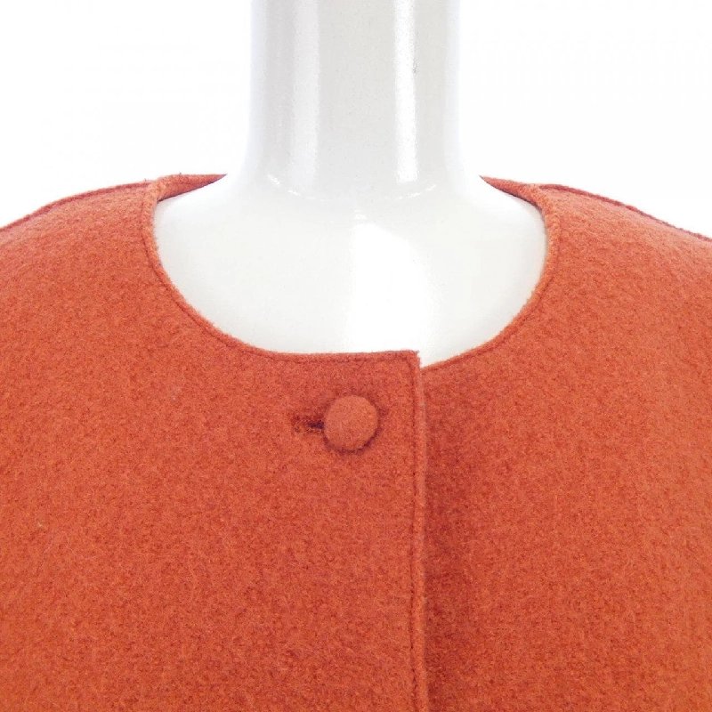 【Mã giảm giá】【Cổ điển】Áo khoác không cổ CHANEL 643435