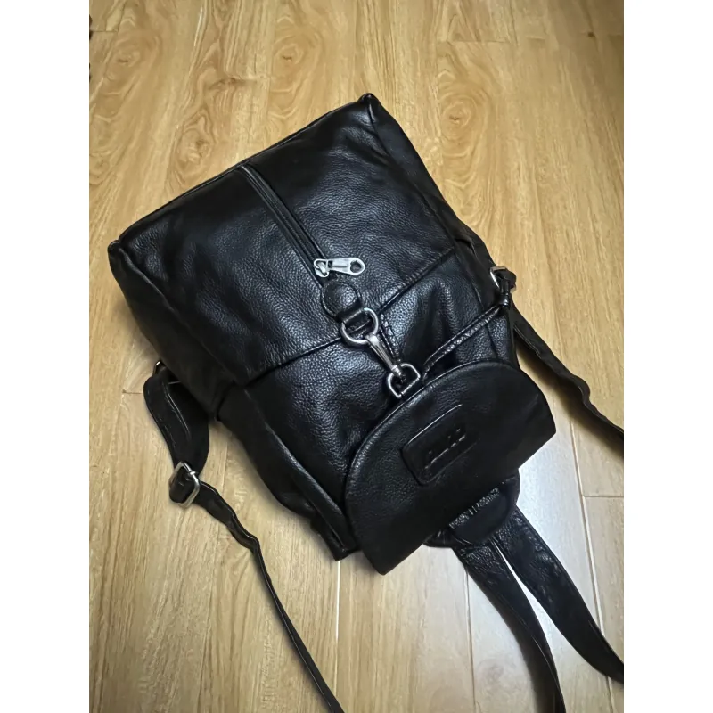 Balo nữ size 26*37*8 da thật 2hand 925645