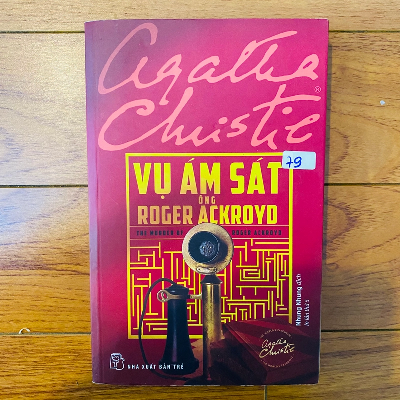 Vụ Ám Sát Ông Roger Ackroyd Tác giả:Agatha Christie- bìa mêm, chất lượng tốt 201946