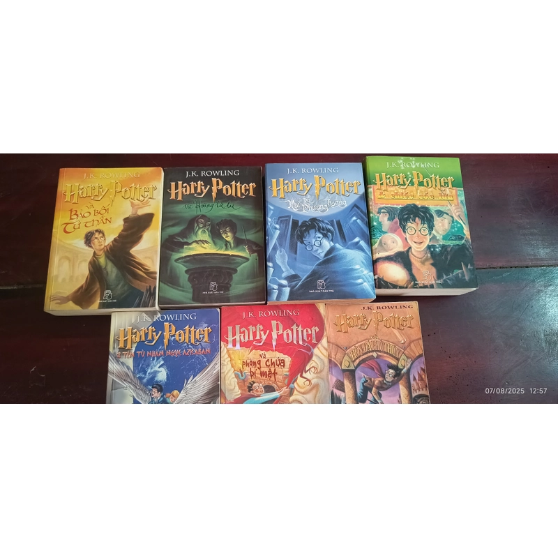Trọn bộ 7 tập Harry Potter tiếng Việt  499486