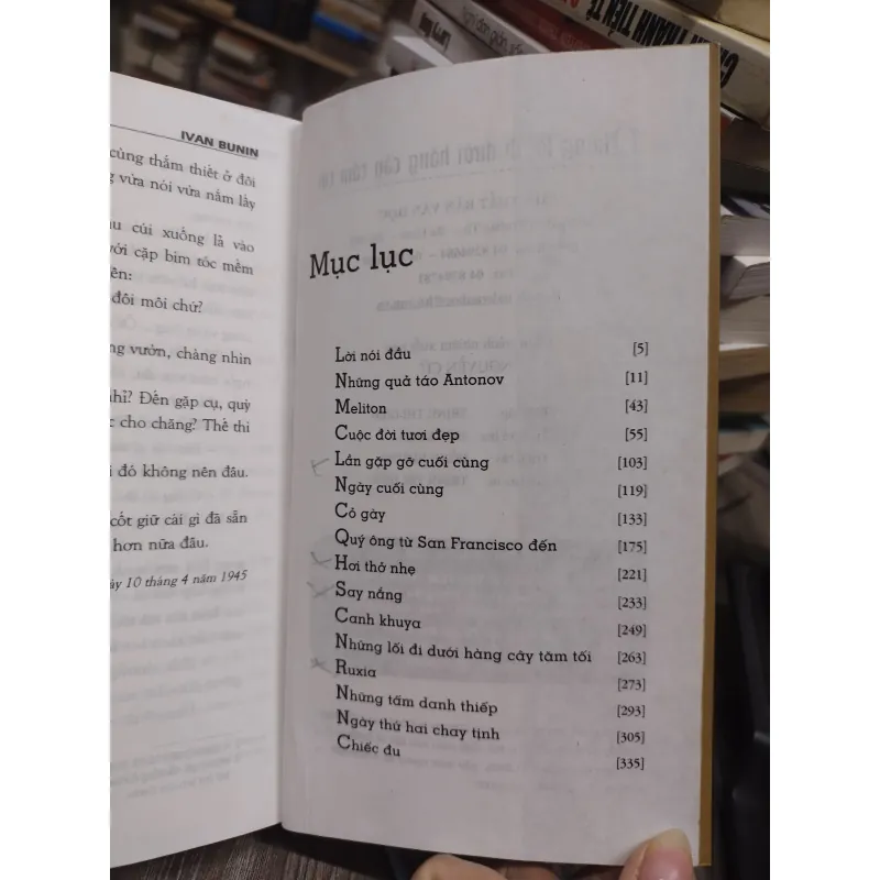 Sách: Những lối đi dưới hàng cây tăm tối(A1) Tác giả: Ivan Bunin 673767