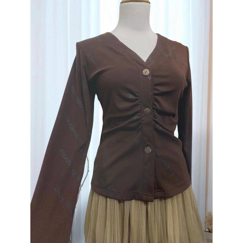 [Mới] Áo cardigan dáng ôm, chất đẹp 3 màu 416646
