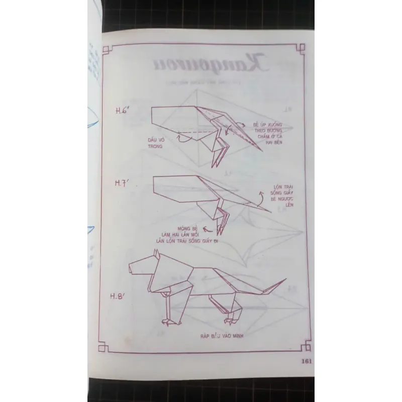 Sách xếp giấy Origami xưa hiếm không còn tái bản. 1025624