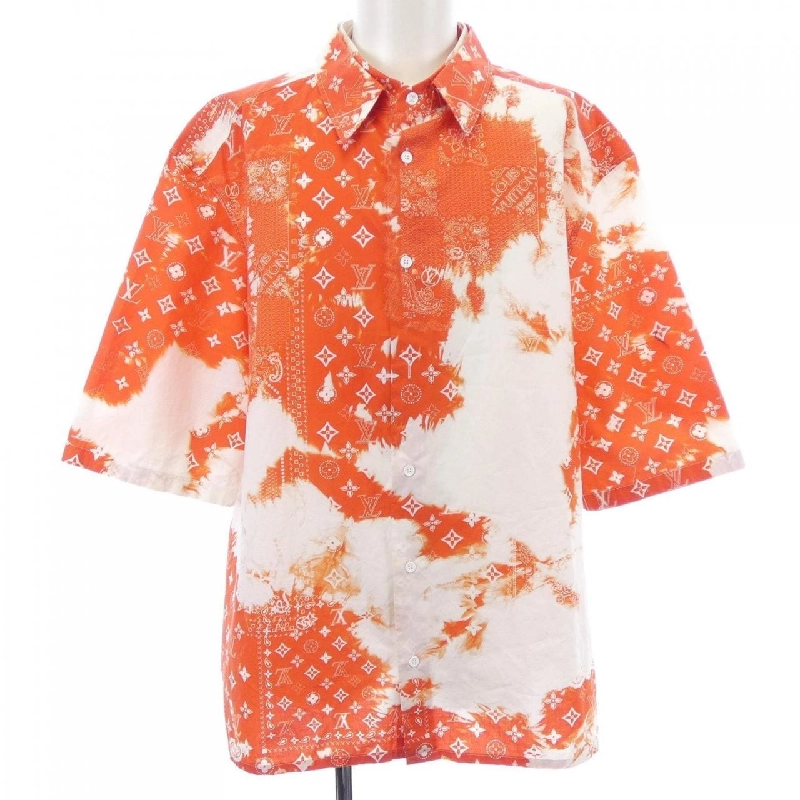 Áo sơ mi ngắn tay họa tiết monogram Louis Vuitton 896854