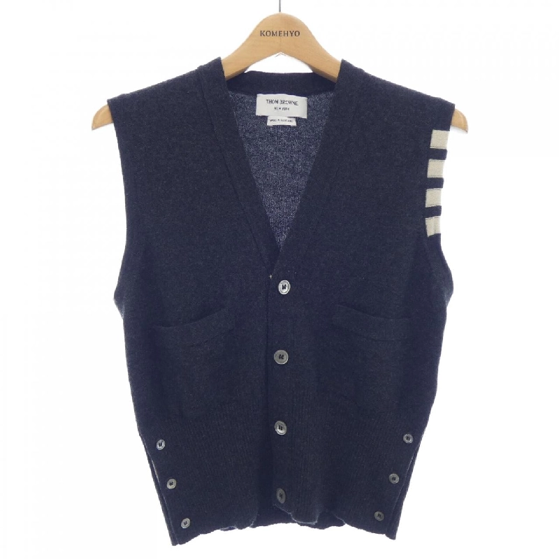 THOM BROWNE MKV001A-00011 Áo gile - Hàng hiệu Authentic 888463