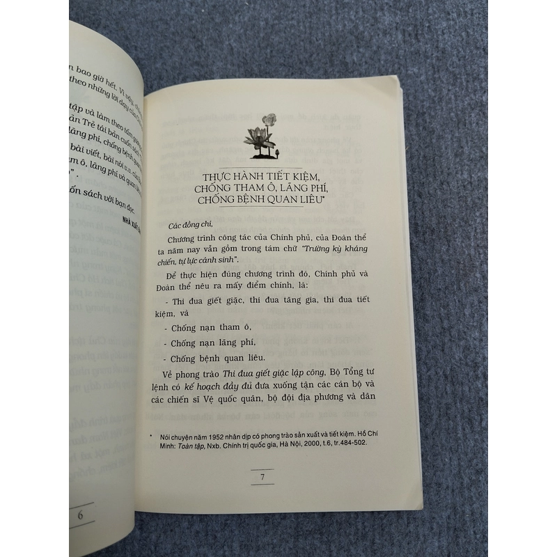 THỰC HÀNH TIẾT KIỆM & CHỐNG THAM Ô LÃNG PHÍ, CHỐNG BỆNH QUAN LIÊU 549077