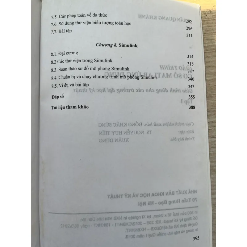 Giáo trình cơ sở Matlab ứng dụng 1009272