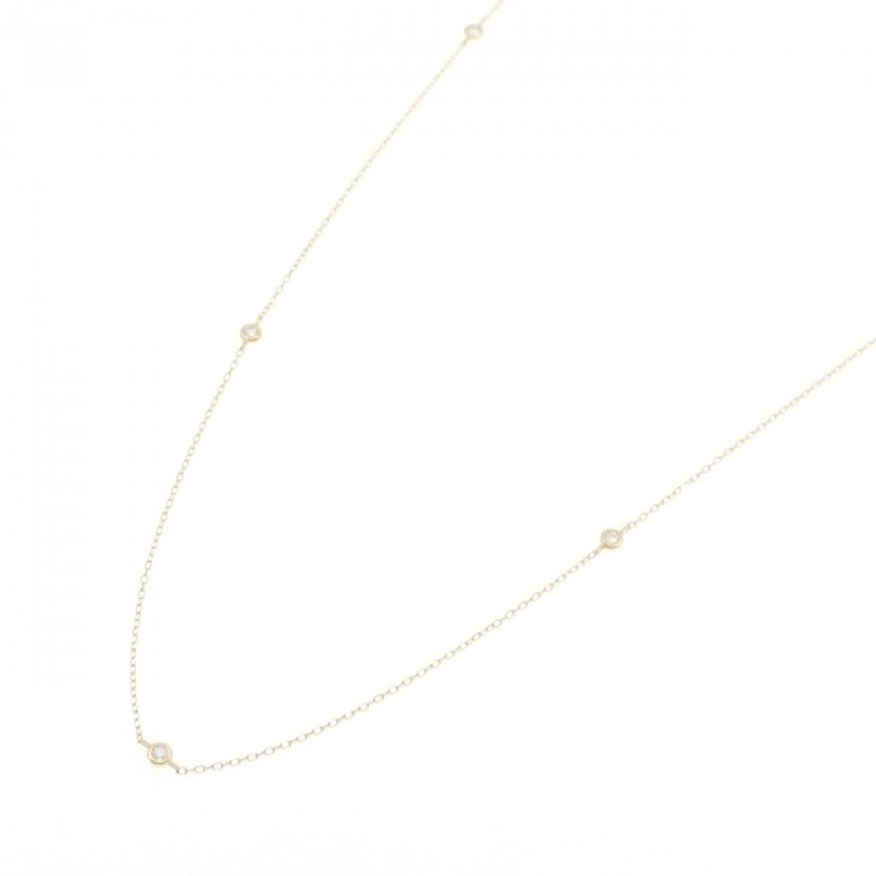 Dây chuyền kim cương K18YG 0.16CT - Hàng hiệu Chính hãng 859302