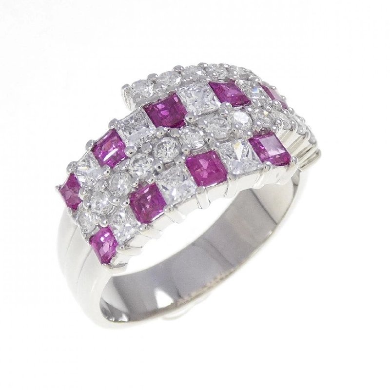 Nhẫn Ruby PT900 0.80CT - Hàng hiệu Chính hãng 845795