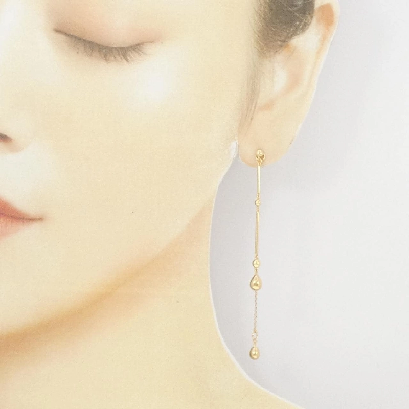 Bông tai 2WAY K18YG - Hàng hiệu Authentic 872643