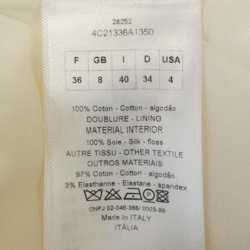 Christian Dior 4C21336A1350 Váy 648039