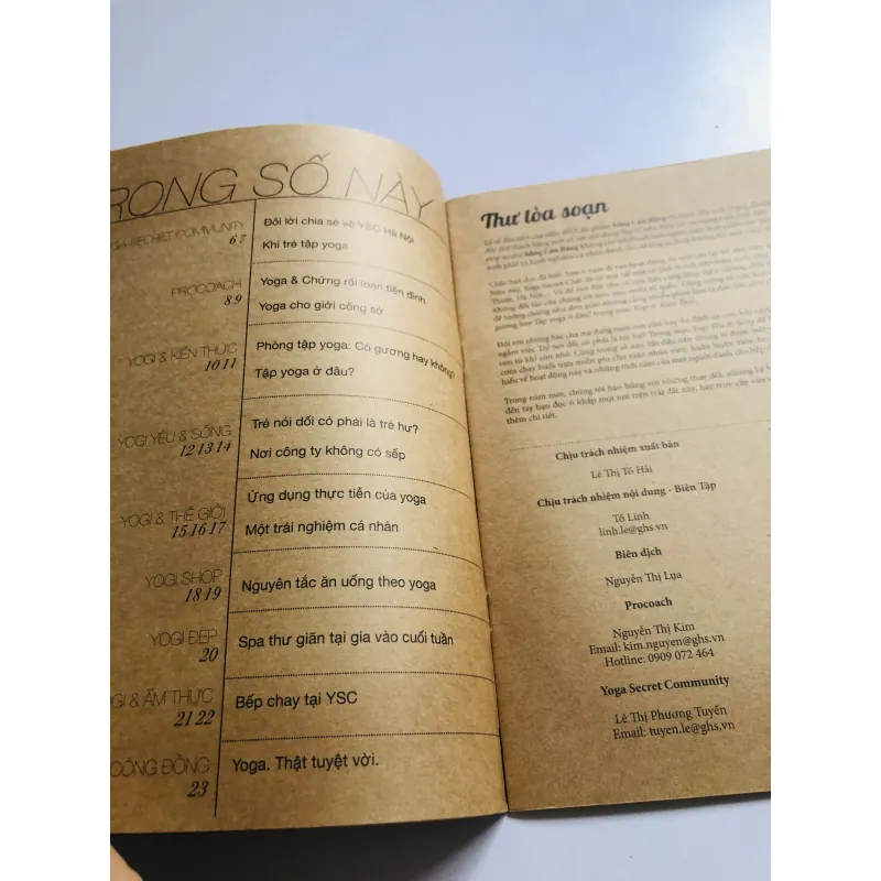 Tạp chí SỐNG CÂN BẰNG – The Yogi’s Life 756756