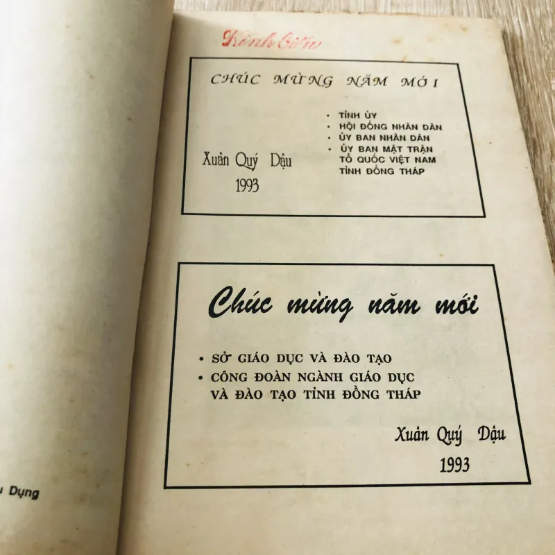 Giáo Dục Đồng Tháp – SỐ XUÂN Quý Dậu 1993 929462