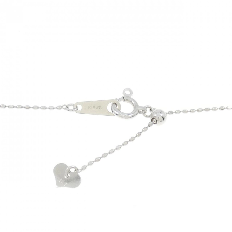 K18WG Mặt dây chuyền hình móng ngựa kim cương 0.30CT - Hàng hiệu Authentic 863047