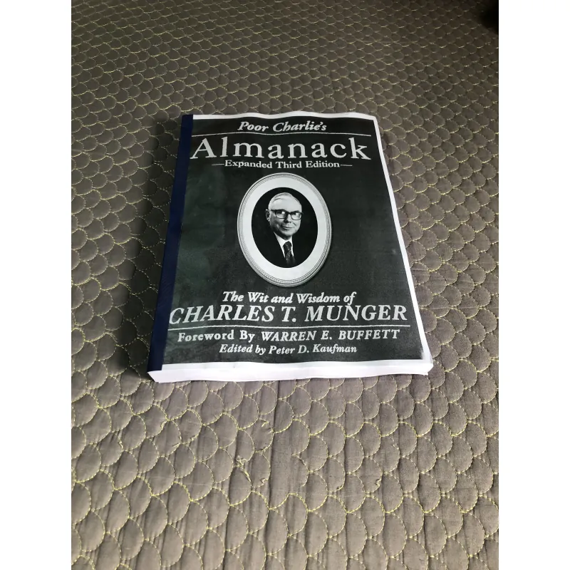 sách Sổ tay niên giám của Charlie Munger ( Poor Charlie’s Almanack ) bản dịch Tiếng Việt 517170